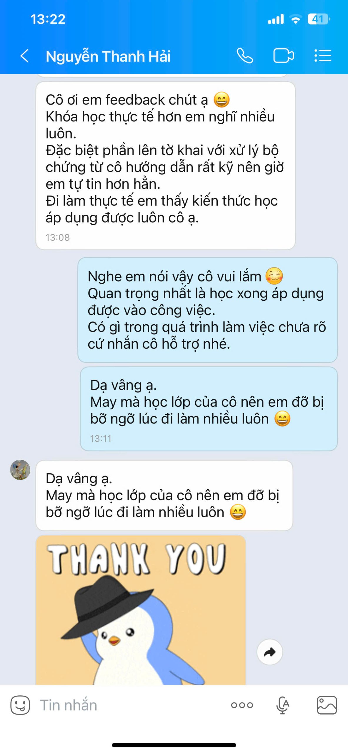 Feedback khách hàng