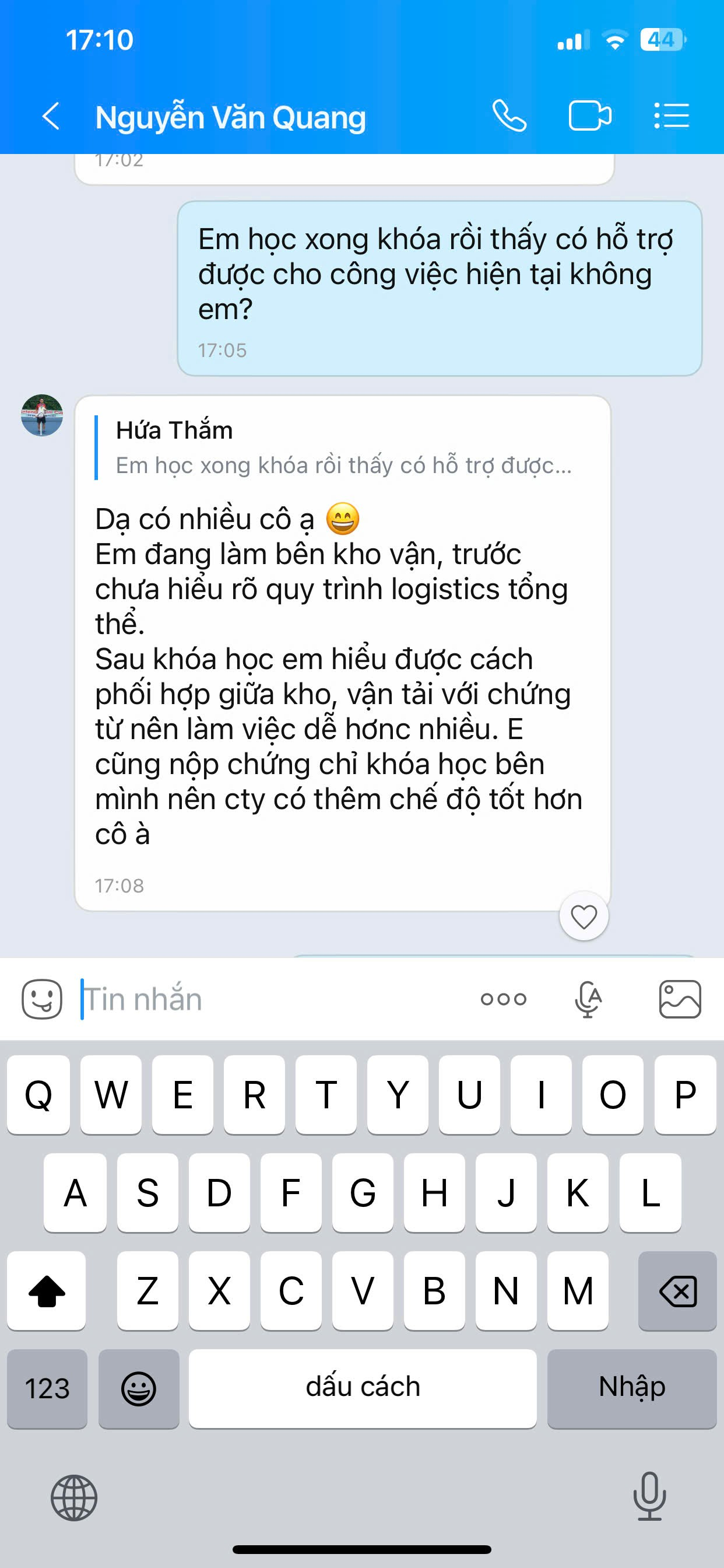 Feedback khách hàng