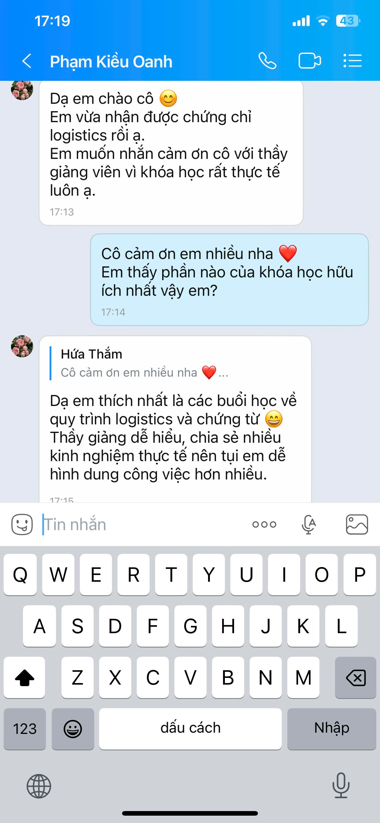 Feedback khách hàng