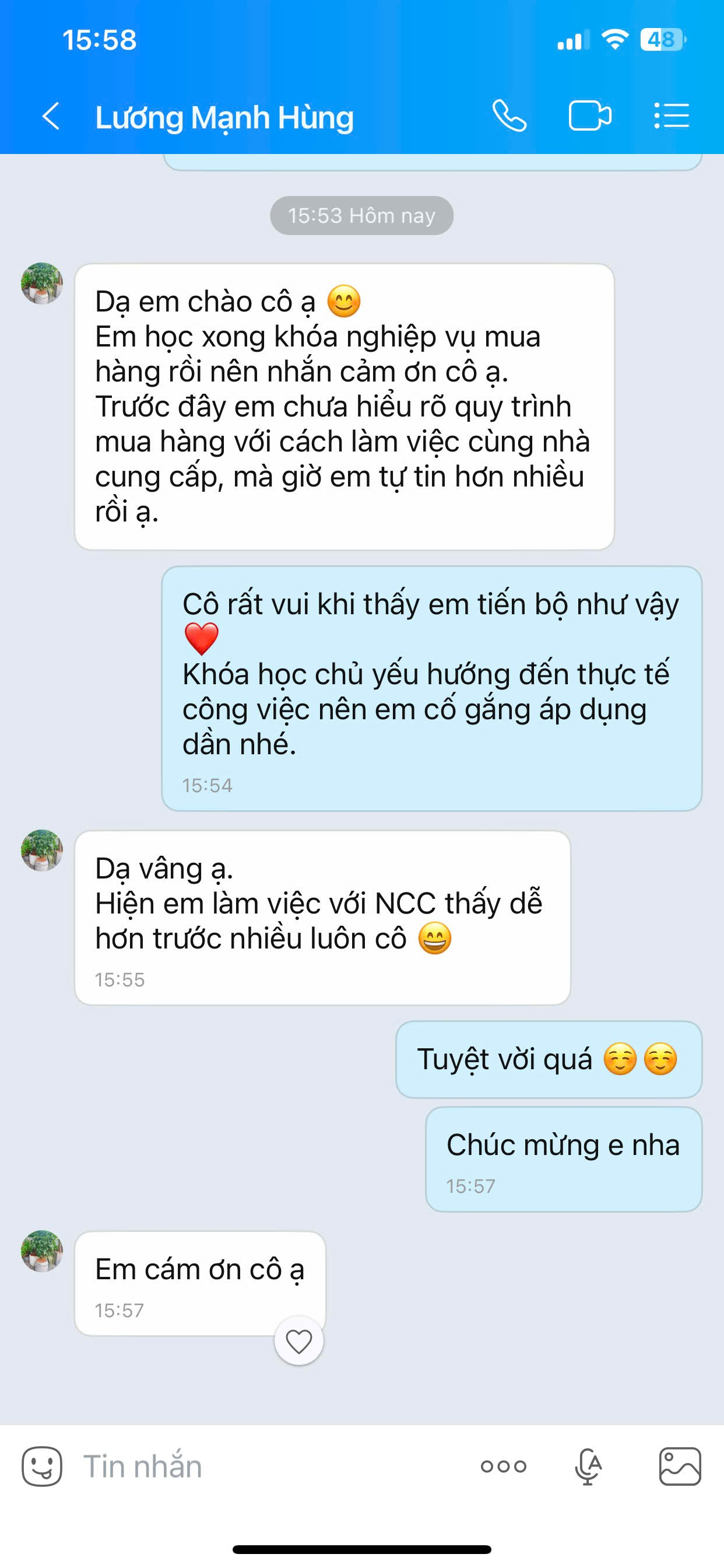 Feedback khách hàng