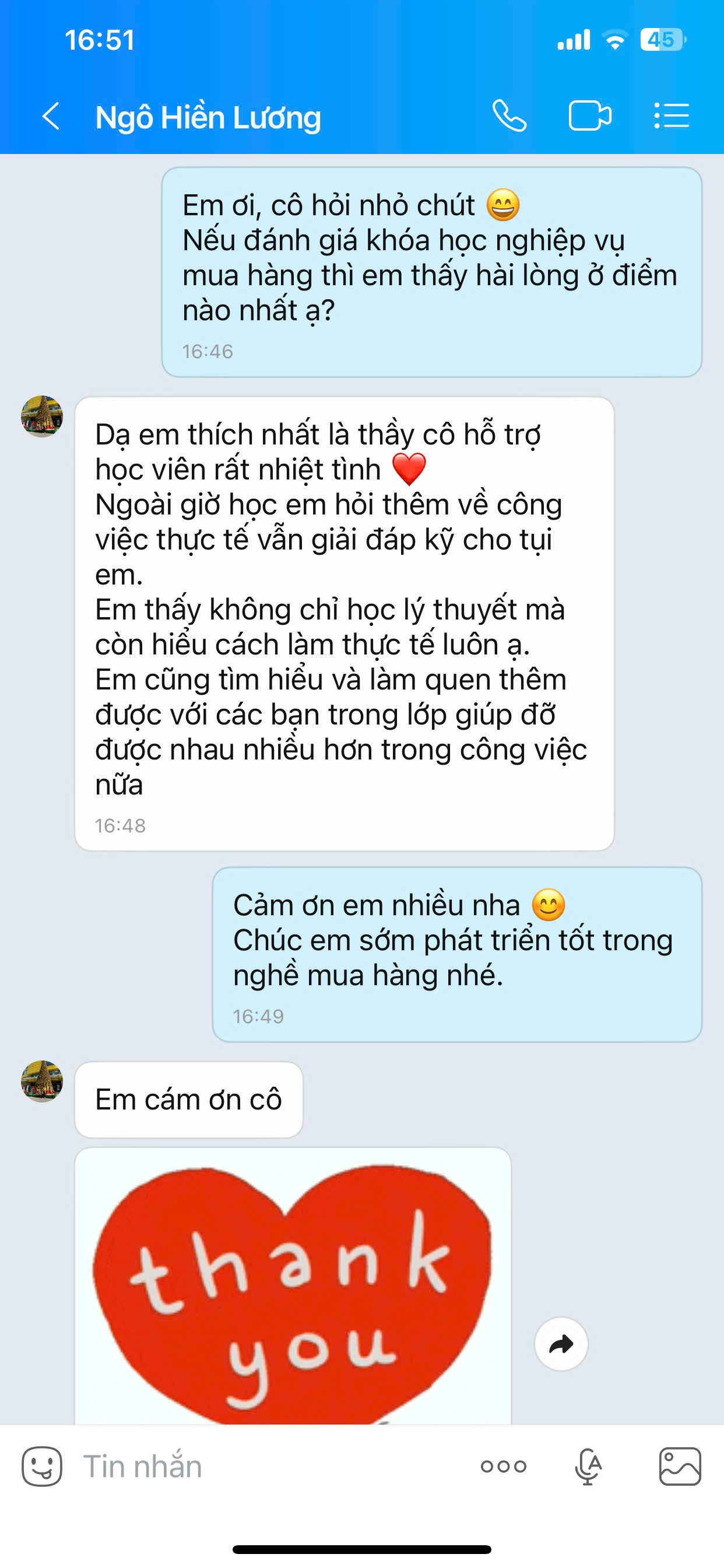 Feedback khách hàng